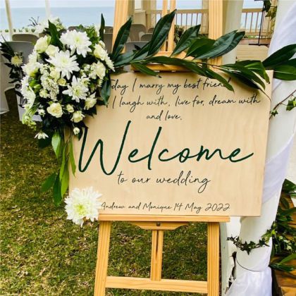 Wedding Welcome Sign Board Wedding Welcome Sign Board